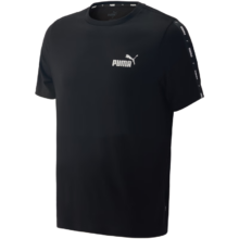 PLUS会员：PUMA 彪马 短袖T恤 男子休闲串标圆领上衣ESS+ TAPE TEE 670931 M