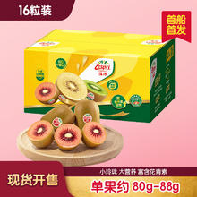 佳沛 宝石红奇异果16个装单果重约80-88g