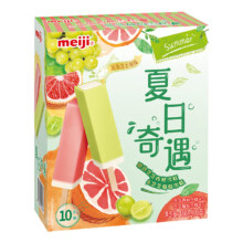 plus会员：明治（meiji）芝芝西柚、芝芝葡萄雪糕  46g*10支 彩盒装（任选7件）