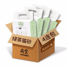 限移动端、京东百亿补贴：尚宝 绿茶豆腐猫砂 10kg