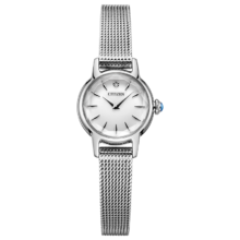 20点：CITIZEN 西铁城 手表女日韩表Kii系列光动能白盘钢带 EG2990-56A