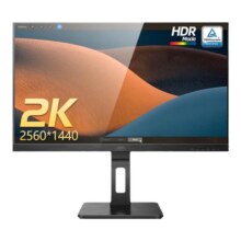 AOC27英寸2K高清Q27P2U电脑IPS液晶显示器办公竖屏幕外接笔记本4K