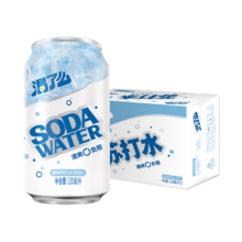 限地区：健力宝 渴了么原味苏打水330ml*12罐/箱19.75元包邮