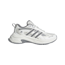 plus会员：adidas 阿迪达斯 男女运动鞋透气缓震 白