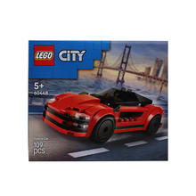 乐高 LEGO 城市系列 60448 红色跑车 拼插积木