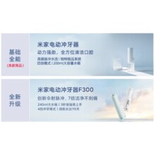 小米米家电动冲牙器家用便携式水牙线口腔牙刷正畸专用洁牙洗牙器
