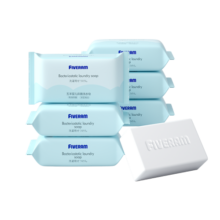 五羊（FIVERAMS）婴儿抑菌洗衣皂200g×6包 肥皂内衣皂 宝宝洗衣皂 护手 含艾草精华