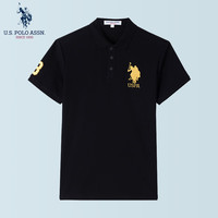 U.S. POLO ASSN. 美国马球协会 US保罗短袖polo衫男条纹薄款