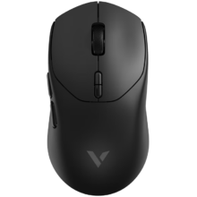 雷柏（Rapoo）VT1PRO双高速版 中小手无线/有线双模游戏鼠标 轻量化设计原相3398引擎支持4K+8K回报率 黑色
