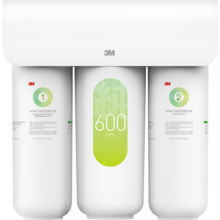 3M净水器家用净水机直饮RO反渗透厨下过滤器600G净饮机大通量1.57L/min家用纯水机HFRO-S620国家补贴