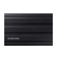 三星（SAMSUNG）1TB Type-c接口 移动固态硬盘  T7 Shield 暗夜黑 读速1050MB/s 手机直连笔记本外接 三防保护