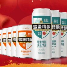 珠江啤酒（会员试用）雪堡精酿白啤 330mL*6罐 +雪堡冷萃精酿啤酒 500mL 3罐 组合装