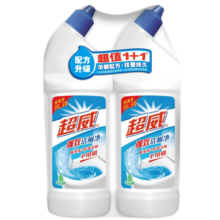 超威强效洁厕灵洁厕液马桶厕所清洁剂洁厕神器 除垢 洗剂洁厕剂套装 【强效洁厕】500g*2瓶(卖的最多)