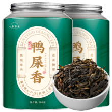 京东plus、百亿补贴：七春 茶叶凤凰单枞 鸭屎香单丛乌龙茶罐装500g