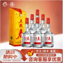 郎酒 WULIANGYE 五粮液 五粮春一代 45%vol 浓香型白酒 500ml*6瓶