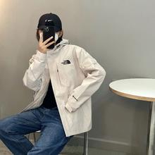 百亿补贴：THE NORTH FACE 北面 GTX面料连帽情侣款冲锋衣 NJ2GP05A
