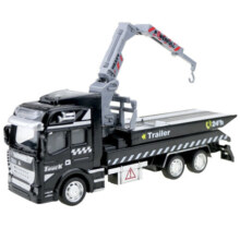 凌速1:48消防工程军事回力玩具儿童玩具车 城市垃圾车