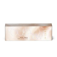 绮芙莉givre日抛30片透明一次性隐形近视眼镜通勤新水润透氧正品