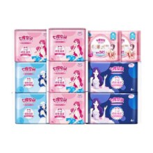 七度空间卫生巾优雅丝柔超薄透气日夜用正品姨妈巾整箱