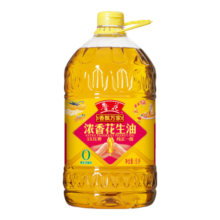 鲁花香飘万家 5S压榨一级浓香花生油 食用油 炒菜烹饪 家用厨房 桶装 香飘万家 5L
