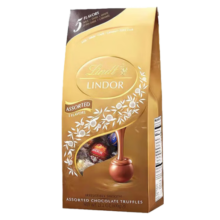 瑞士莲（lindt）精选分享装巧克力600g进口软包纸盒混发喜糖送男女友妇女节礼物