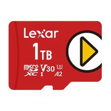 雷克沙 PLAY系列 Micro-SD存储卡 1TB（UHS-I、V30、U3、A2）
