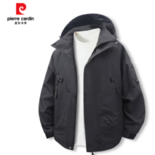 2025春款！pierre cardin 皮尔·卡丹 男士连帽工装夹克外套