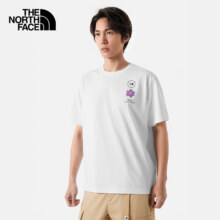 20点：The North Face 北面 短袖T恤情侣款圆领纯色舒适透气半袖 8CSS FN4