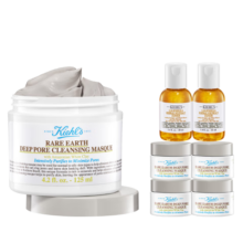 需小程序、PLUS会员：科颜氏（Kiehl's）白泥清洁面膜125ml赠56ml+爽肤水120ml