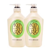 kuyura/可悠然碧野沐浴露沐浴乳美肌550ml*2家庭装滋润保湿男女