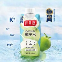 Goodfarmer 佳农 佳果源 泰国原装进口 NFC椰子水330mL*12瓶*2件