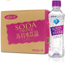 娃哈哈 苏打水微甜味350ml*24瓶