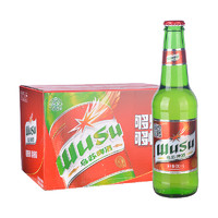 乌苏啤酒 大红乌苏新疆啤酒620ml*12瓶整箱装