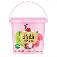 喜之郎 蒟蒻果冻桶 520g*2桶装