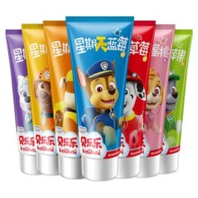冷酸灵贝乐乐汪汪队七彩儿童牙膏套装 防蛀呵护 口腔护理 共175g