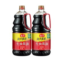 17日10点开始、百亿补贴万人团：海天生抽酱油2.2kg*1瓶