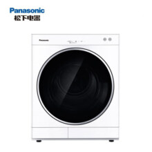 松下(Panasonic)冷凝式烘干机 小型家用干衣机 护理除菌防皱 6公斤 6011P 白色3499元
