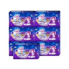 七度空间卫生巾少女纯棉420超长经期夜用纯棉姨妈巾官方正品店