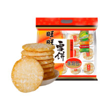 再降价、限地区、88VIP、需福袋：旺旺 儿童零食膨化米果雪饼 400g*1袋