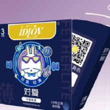 iDLOV对爱超薄玻尿酸润滑避孕套 3个
