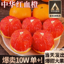 秭归中华红血橙【现摘现发】手剥橙新鲜爆汁水果橙子当季甜橙整箱 【果园直发】 2斤 试吃装（60-65mm）个头较小