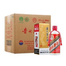 茅台 飞天 53度 酱香型白酒 500ml*6瓶 整箱装
