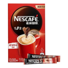plus会员、需首购、再降价:雀巢（Nestle）1+2原味速溶咖啡粉15g*100条 袋装 （新老包装随机发货）
