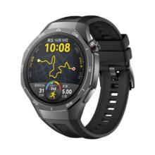 华为 HUAWEI WATCH GT 5 Pro 智能手表 46mm 曜石黑 黑色氟橡胶表带
