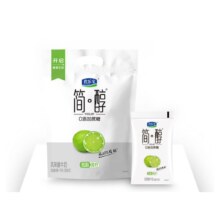 再降价、PLUS会员：君乐宝  简醇 0添加蔗糖 椰果果粒青柠酸奶 100g*10袋