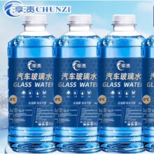淳渍汽车玻璃水雨四季通用 1.2L*4瓶0°不防冻强去污
