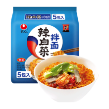 88VIP：农心辣白菜口味132g*5包方便面