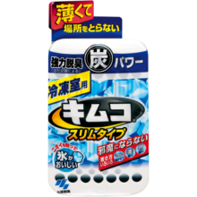 小林制药（KOBAYASHI）日本进口活性炭去异味盒除臭剂冰箱去味剂（冷冻室用超薄型）26g