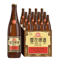 雪花啤酒【50万+人已购】经典沈阳老雪 640ml*12瓶