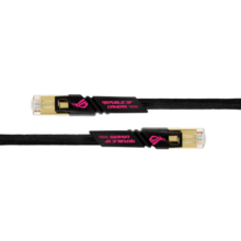 华硕（ASUS）ROG ZOOM CAT7 七类电竞网线/万兆网线/华硕路由器适配网线/1.5M